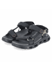 Bugatti Sandalette in schwarz