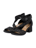 rieker Sandalen mit Absatz Schwarz