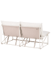 Beliani Gartensofa PICO in Beige - (W) 160 x (H) 88 x (L) 88 cm
