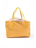 Byblos Grau Gelb Polyester Damen Schulter Tasche