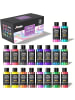 ARTNANAS Acrylfarben mit Farbwechseleffekt – Set mit 18 magischen Farben je 60ml