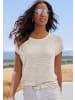 LASCANA Kurzarmshirt in sand