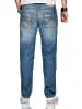 Alessandro Salvarini Jeans A. Salvarini Matteo Designer Herren Jeans Hose Basic Jeanshose Comfort Fit in Hellblau