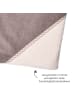 Wörner Kapuzenbadetuch 80 x 80 cm - Uni Natur H in beige,braun