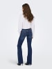 ONLY Flared fit jeans in Medium Blue Denim