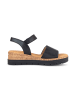 Gabor Comfort Keilsandaletten in Schwarz