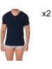 Bikkembergs 2er-Set: Unterhemd in Blue