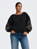 ONLY Carmakoma Sweatshirt in Black
