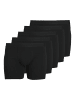 JACK & JONES PLUS 5er-Pack Trunks in Black
