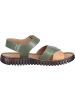 manitu Klassische Sandaletten in grün