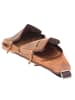 Greenburry Vintage Umhängetasche Leder 20 cm in brown