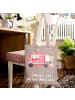Mr. & Mrs. Panda Tote Bag Bär Camper mit Spruch in Braun Pastell