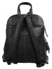 Cluty Rucksack echt Leder in schwarz