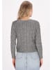 DreiMaster Vintage Damen Pullover in Grau Melange