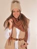 styleBREAKER Gürtel in Cognac
