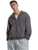Urban Classics Sweatshirt FLUFFY ZIP in Grau