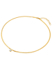 Eastside NY Halskette aus Edelstahl mit Zirkonia in gelbgold