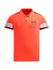 CAMP DAVID  Poloshirt 'Keep Focused' in orange