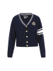 DreiMaster Women Cardigan in navy offwhite