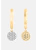 Ethische Diamanten Ohrringe aus 375 Gelbgold mit Lab Grown Diamant