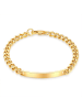 True Rebels Armband Edelstahl in gelbgold