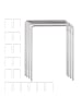 relaxdays 20 x Krocket-Tore in Silber