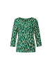 Street One Langarmshirt in dark brisk green