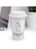 Mr. & Mrs. Panda To Go Becher Einhorn Baby mit Spruch in Weiß