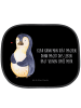 Mr. & Mrs. Panda Sonnenblende Auto Pinguin Diät mit Spruch in Schwarz