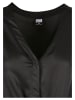 Urban Classics Urban Classics Damen Ladies Satin Wide Leg Belt Jumpsuit in black