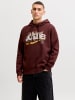 Jack & Jones Kapuzenpullover in Bitter Chocolate
