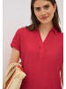 Cecil 'Strukturkleid in Unifarbe' Rot