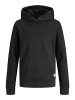 JACK & JONES Junior Kapuzen-Sweatshirt JJEBASIC SWEAT HOOD in black