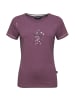 Chillaz W GANDIA CHALKBAG FLOWER T-SHIRT in Bordeaux