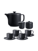 Ritzenhoff & Breker 11er Set Teeservice Jasper in schwarz