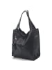 Florence Florence Schultertasche, Shopper Leder schwarz ca. 33cm