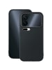 COFI 1453 TFO Silicon für Xiaomi 17 Pro schwarz Handyhülle matt mit sicherem in schwarz