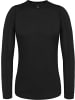 Normani Outdoor Sports Damen Merino Langarm-Shirt „Goulburn“ in Schwarz