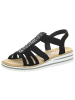 rieker Sandalen in schwarz