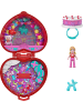 Mattel Polly Pocket Schatullen-Spielset Schmuckkästchen mit Puppe 4+ JGK21