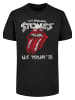 F4NT4STIC Basic Kids Tee The Rolling Stones US Tour '78 in schwarz