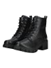 DOCKERS Stiefelette in Schwarz/Schwarz
