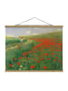 WALLART Stoffbild - P. Szinyei-Merse - Sommerlandschaft mit Mohn in Grün