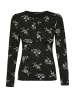 Vive Maria Langarmshirt Reverie Flower in schwarz allover