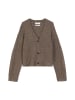 Marc O'Polo Bouclé-Cardigan regular in Shaded Brown Melange