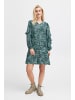 PULZ Jeans Blusenkleid PZDACEY Dress above knee - 50207582  Verspieltes Kleid mit Ärmeldetails in Grün