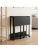 relaxdays Schreibtisch "klappbar" in Schwarz - (B)80 x (H)75 x (T)50 cm