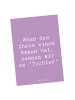Mr. & Mrs. Panda Wanddeko Spruch Chaos Tochter mit Spruch in Lavendeltraum