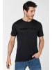 super.natural Merino T-Shirt in schwarz