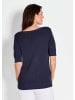 GOLDNER Kurzgröße:  Pullover Pullover in marine